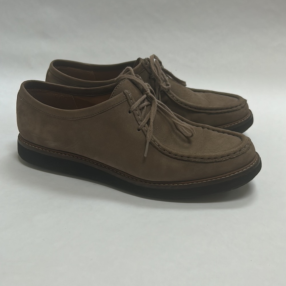 Clarks Moc Toe Padmore Wallaby Chukka Style Oxford Shoe, Brown, W’s 9